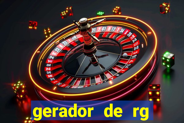 gerador de rg frente e verso